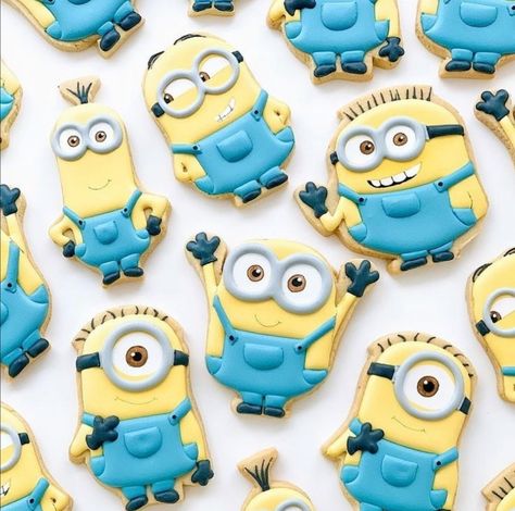 Minion Room, Minion Cookies, Minion Birthday Cake, Minions 1, Minion Halloween, Minions Party, Minion Theme, Minion Birthday Party, Minion Cake