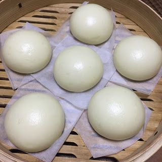 My Little Simple Fun Blog: Chinese Steamed Milk Buns (Mantou) Steam Bread Recipe, Steamed Bun Dough Recipe, Bun Dough Recipe, Chinese Steam Bun Recipe, Steam Buns Recipe, Milk Buns, Chinese Bun, Steamed Bao, Chinese Cake