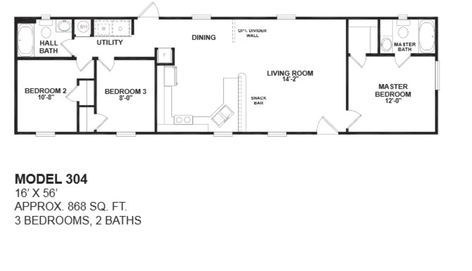 16x60 House Plans, Trailer Home Layout, 16x60 Floor Plans, Shed House Plans, Shed Home, Trailer Life, Pole Barn House Plans, Mobile Home Living, Cabin Floor Plans