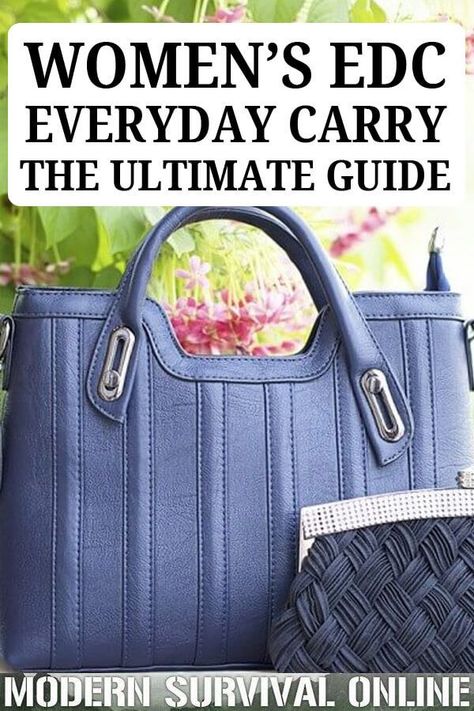 Women’s EDC Everyday Carry – The Ultimate Guide Get Home Bag, Mini First Aid Kit, Everyday Carry Bag, Emergency Prepardness, Best Diaper Bag, Edc Bag, Emergency Preparedness Kit, Purse Essentials, Best Purses