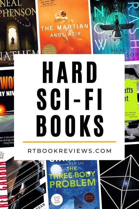 Love reading science fiction books that focuses on scientific accuracy mixed with rich and believable fantasy worlds? You'll want to start reading hard science fiction books immediately! Tap to see the 10 best hard science fiction books. #bestscifibooks #hardscifi #bestbookstoread Books Science Fiction, Significance Of The Study, Rendezvous With Rama, Best Sci Fi Books, Book Recommendations Fiction, Best Book Club Books, Hard Science Fiction, Personal Essay, Non Fiction Books