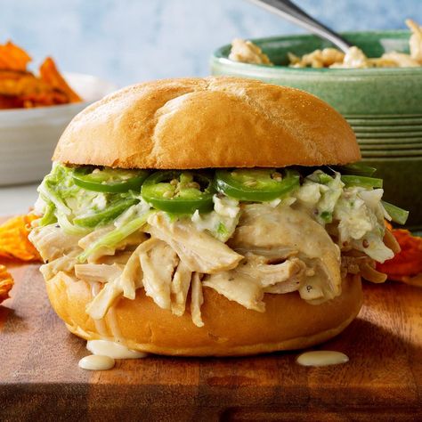 Pulled Turkey Tenderloin Turkey Tenderloin Sandwich, Pulled Turkey Crockpot, Shredded Turkey Sandwiches, Pulled Turkey Sandwiches, Slow Cook Turkey, Pulled Turkey, Turkey Tenderloin Recipes, Hot Sandwich Recipes, Turkey Sandwiches Recipes