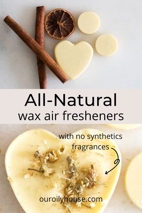 Homemade Home Fragrance Air Freshener, Wax Air Freshener Diy, Natural Car Freshener, Herbal Crafts, Wax Air Freshener, Air Freshener Recipes, Car Air Freshener Diy, Homemade Lotion Bars, Car Candles