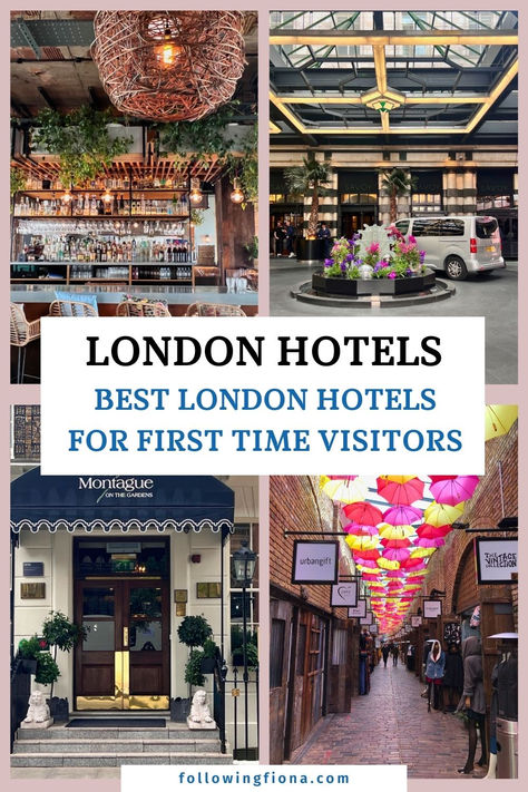 4 images of London hotels - the best places to stay in London London Places To Stay, London In 4 Days, Travel London Tips, Best London Hotels, London Where To Stay, Best Places To Visit In London, Best Hotels In London, Where To Stay In London First Time, London Uk Travel