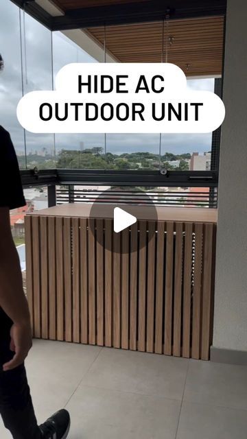 2,086 likes, 19 comments - trenderior.in on March 1, 2024: "How to hide ac outdoor unit? #accomprresor #acoutdoorunit #airconditioning #balconyideas #storageideas #howto #aircooled #aircondition...". How To Hide Outdoor Ac Unit, Ideas To Cover Ac Unit Outside, Ac Outdoor Unit In Balcony, Hide Outdoor Ac Unit, How To Hide Ac Unit Outside, How To Hide Ac Pipes In Room, Hidden Ac Unit, Hide Ac Unit Outside, Ac Unit Cover Outdoor