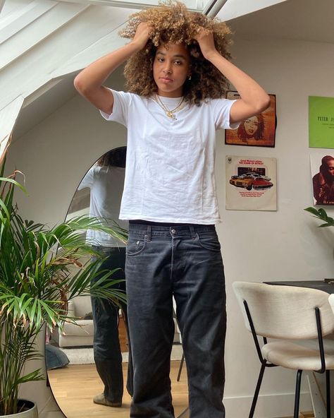 Sza Outfits Tomboy, Tomboy Black Women, Dyke Fashion, Stud Outfits, 90’s Outfits, Trendy Boy Outfits, Black Men Hairstyles, Street Fashion Men Streetwear, Cruise Outfits