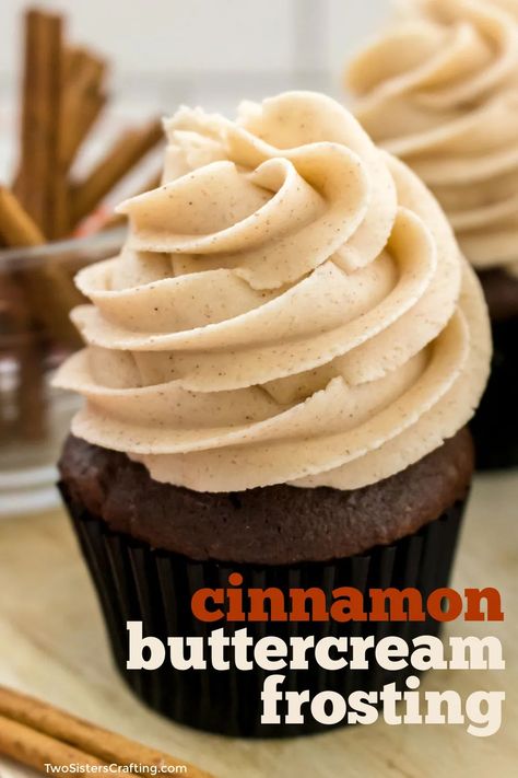 Our Best Cinnamon Buttercream Frosting is the perfect frosting for your pumpkin, apple, carrot, or spice cake, cupcake, bread, or bar. It is super delicious and so easy to make. Sweet, spicy and so very yummy, your family will beg you to make this butter cream again and again. Pin this Homemade Cinnamon Icing for later and follow us for more great Frosting Recipes! Frosting Flavors, Cinnamon Buttercream Frosting, Spice Frosting, Frosting Buttercream, Cinnamon Buttercream, Spiced Buttercream, Easy Icing, Cinnamon Icing, Coconut Snowballs