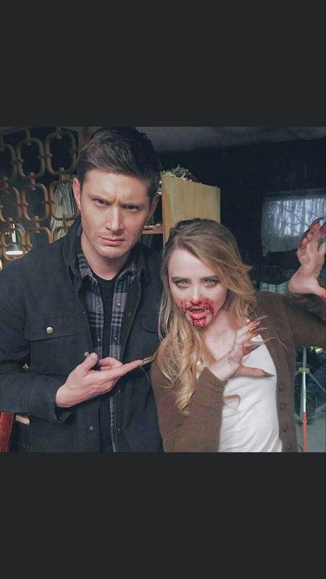 Supernatural Season 12, Sam E Dean Winchester, Claire Novak, Supernatural Cw, Supernatural Tattoo, Supernatural Actors, Supernatural Imagines, Kathryn Newton, Supernatural Wallpaper