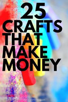 Easy Crafts To Sell, Selling Crafts, Start A Mom Blog, Make Money Today, Hobbies That Make Money, Sell Diy, Money Makers, Money Making Crafts, Money Making Ideas