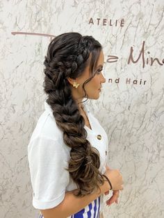 #USA #hairstyle #creativehairstyle #trendyhairstyle #fashioninspo #stylegoals #trendythreads #fashionista #fashionforward #styleinspiration #fashionblogger #fashionaddict #instafashion #fashioninspo #stylegoals #trendythreads #fashionista #fashionforward #styleinspiration #instafashion #viralpins #pinterestviral #pinningviral #viralcontent #pinterestsuccess #pinninggoals  #pinningtrends #pinteresttips #pinningstrategy Wedding Ponytail Hairstyles, Hair Style On Saree, Braided Hairdo, Beautiful Braided Hair, Front Hair Styles, Hair Up Styles, Creative Hairstyles, Braids For Long Hair, How To Make Hair