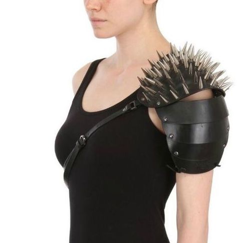 Post Apocalyptic Warrior, Apocalyptic Accessories, Spiked Armor, Apocalyptic Warrior, Wasteland Fashion, Mad Max Costume, Max Costume, Apocalypse Fashion, Wasteland Weekend