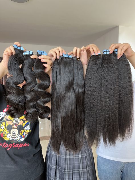 Hair Extensions Straight, Hair Vendor, Tape In Extensions, Tape In Hair Extensions, Body Wave, Business Account, Hair Extensions, Easy To Use, Dreadlocks