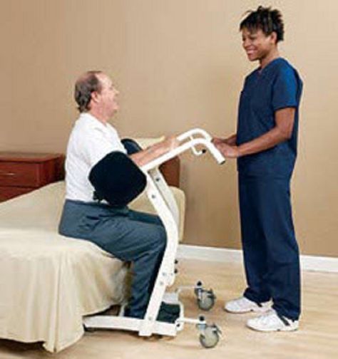 Simple Sit-to-Stand Patient Lift Pediatric Physical Therapy Activities, Patient Lifts, Health Equipment, Pediatric Physical Therapy, Shoulder Injuries, Sit To Stand, Aging In Place, Senior Fitness, Care Facility