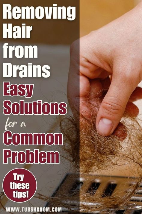 Learn how to effectively remove hair from clogged drains. This guide covers various tools and methods for clearing hair clogs, plus preventive measures to maintain drain health. Essential for anyone dealing with hair blockages in plumbing. Save this for practical drain maintenance and unclogging techniques. Explore the use of plungers, drain snakes, and eco-friendly solutions to tackle stubborn hair clogs in your bathroom or kitchen. Shower Cleaning Hacks, Dripping Faucet, Clogged Drains, Mold Prevention, Unclog Drain, Clogged Toilet, Clear Hair, Remove Hair, Plungers