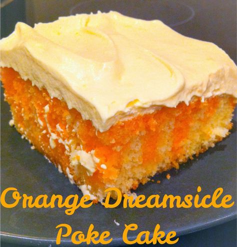 9x13 Recipes, Orange Dreamsicle Cake Recipe, Dreamsicle Cake Recipe, Orange Dreamsicle Cake, Dreamsicle Cake, Creamsicle Cake, Cornbread Recipes, Easy Cakes To Make, Orange Dreamsicle