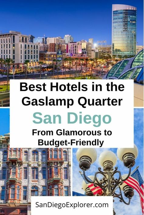 Where To Stay In San Diego, Gaslamp Quarter San Diego, Gaslamp San Diego, San Diego Downtown, San Diego Gaslamp, Trip To San Diego, Beautiful Places In Usa, Cali Vibes, America Trip