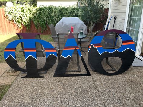 Phi Delta Theta wooden letters #patagonia #frat #fraternity #woodletters #letters #greekletters #greek Frat Letters Painted, Greek Letters Painted, Sorority Shirts Letters, Wooden Greek Letters, Phi Delt, Fraternity Letters, Formal Cooler, Greek Paddles, Phi Delta Theta