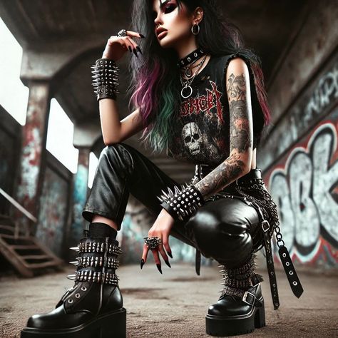 Cool Band Shirts!⁣ #altstyleclothing #gothicfashion #gothicstyle #metalheads #gothicmodel #headbangers #gothicgirl #gothic #goth #gothgirl #gothicgirls #gothicgirlsdoitbetter #alternativegirl #gothicgirlsofinstagram #alternative #gothicgirlsexy #gothgoth #gothfashion #metalhead #gothstyle #metalheadsunite #heavymetalband #extrememetal #alternativefashion #metalgirl Ladies Of Metal, Heavy Metal Girl, Gothic Models, Alternative Lifestyle, Extreme Metal, Alt Style, Gothic Romance, Band T Shirts, Metal Girl