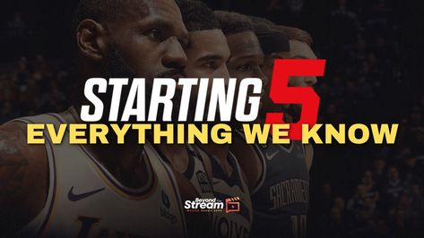 Fresh off their gold medal win at the 2024 Olympics comes Netflix's Starting 5, a look into the lives of five of the NBA’s biggest players. https://www.beyondthestream.net/starting-five-everything-we-know/ 2024 Olympics, Gold Medal, Documentaries, Nba, Gold, Quick Saves, Instagram