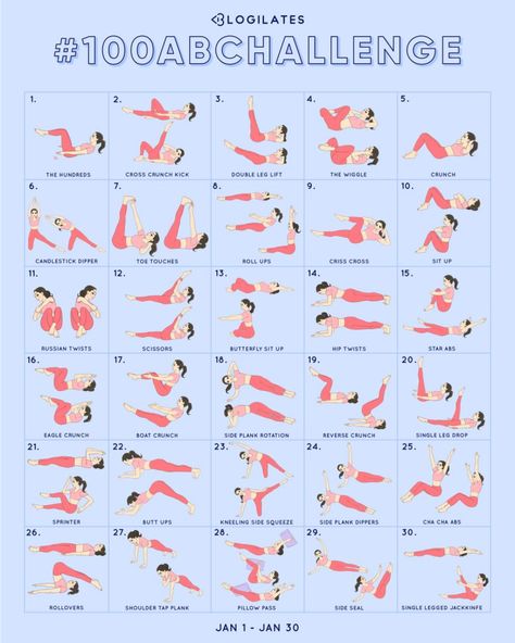 30 Day Ab Challenge, 30 Day Abs, Ab Challenge, Squat Challenge, Jillian Michaels, Abs Challenge, Fit Lifestyle, Russian Twist, Popular Workouts