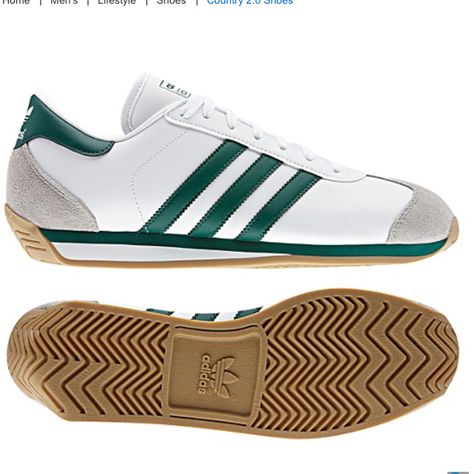 My Adidas! Adidas Classic Shoes, Retro Trainers, Adidas Shoes Originals, Adidas Country, Adidas Retro, Adidas Sneakers Mens, Shoes Outfit Fashion, Shoes Retro, Adidas Originals Mens