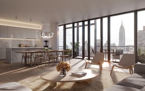 Apartamento New York, New York Images, Nyc Condo, New York Penthouse, Apartment View, Apartment Luxury, Manhattan Apartment, Luxury Penthouse, Apartment Aesthetic