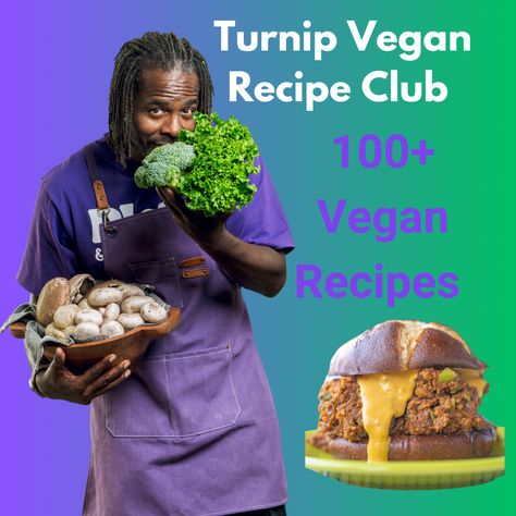 Turnip Vegan, Vegan Meat Substitutes, Vegan Juice, Vegan Eggplant, Plant Based Diet Recipes, Vegan Meat, Meat Substitutes, Vegan Cookbook, Food Club