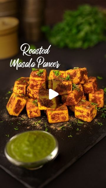 Paneer Starter Recipes, Paneer Starters, Paneer Pakora, Masala Paneer, Mint Chutney, Starter Recipes, Paneer Tikka, Lemon Salt, Paneer Recipes