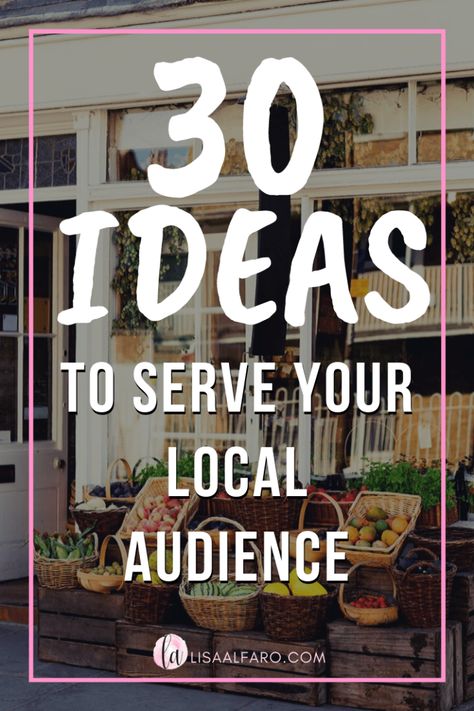 Local Business Ideas, Local Marketing Ideas, Local Business Marketing, Youtube Promotion, Mobile Coffee, Brunch Bubbly, Small Business Growth, Work Tips, Local Marketing