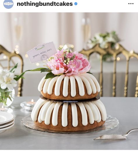 Nothing Bundt Cakes Decoration, Baby Shower Bundt Cake, Bundt Cake Decorating Ideas, Nothing Bundt Cakes Wedding, Bundt Cake Decorations, Costco Cake, Nothing Bundt, Nothing Bundt Cakes, Wedding Sweets