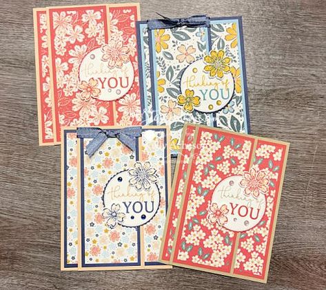 Stampin Up Regency Park, Petal Park, Free Stamps, One Sheet Wonder, Fun Folds, Blossom Design, Stamping Up Cards, Card Sketches, Card Layout