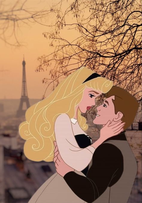 Aesthetic Aurora Disney, Disney Couple Wallpaper, Disney Princess And Princes, Disney Couples Wallpaper, Disney Love Couples, Disney Princess Couples, Disney Princess And Prince, Disney Princess Kiss, Sleeping Beauty Wallpaper