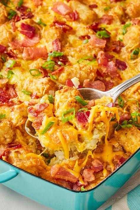 Tater Tot Breakfast Casserole With Bacon, Tater Tot Breakfast Casserole Southern Living, Tater Tot Bacon Breakfast Casserole, Breakfast Casserole With Tater Tots Overnight, Breakfast Tater Tot Casserole With Bacon, Tater Tot Ham Egg Casserole, Taylor Tot Breakfast Casserole, Tater Tot Breakfast Casserole Bacon, Breakfast Casserole Tater Tots