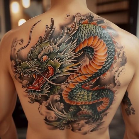 Unique Dragon Tattoo, Dragon Tattoo Ideas, Dragon Tattoos, Dragon Tattoo Designs, Dragon Tattoo, Summer 2024, Tattoo Ideas, Tattoos