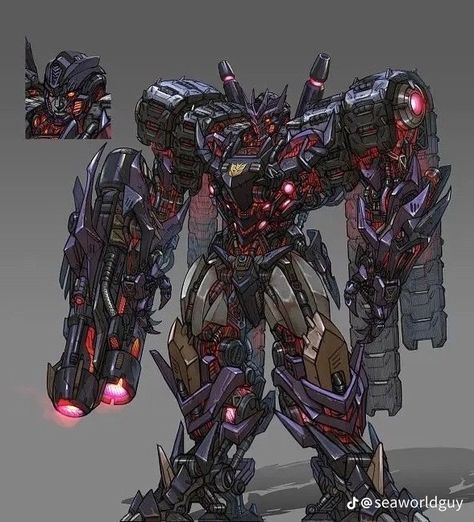 Megatron Concept Art, Transformers Oc Male Autobot, Fan Made Transformers, Fanmade Transformers, Transformers Character Design, Megatron Art Transformers, Tarn Transformers, Transformers Concept Art, Custom Transformers