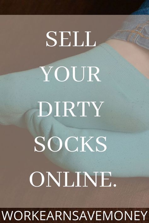 Make money selling dirty socks online. Used Socks, Smelly Socks, Side Hustle Money, Night Jobs, Earn Money Online Fast, Work Opportunities, Money Making Jobs, Online Make Money, Extra Money Online