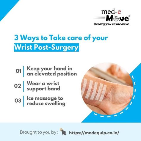 Wrist fracture and surgery both are very much painful. These three steps will help you have a speedy recovery after surgery or plaster removal. For more info on Medequip Healthcare 📞Contact us @ 8951946337 👉Visit: https://medequip.co.in/ 👥Share with all the friends who need to know. 👍Also, share your experience of speedy recovery post-fracture or surgery. #wristfracture #fracture #handsurgery #fracturedwrist #handfracture #Medemove #Oxymed #healthcareproducts #pain #Medequip Wrist Fracture, Hand Fracture, Recovery After Surgery, Speedy Recovery, Post Surgery, After Surgery, Take Care Of Yourself, Take Care, Surgery