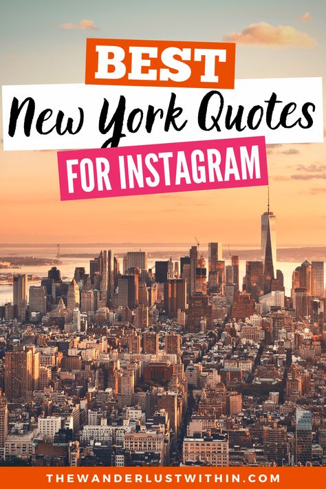 New York Captions Instagram, City Captions, New York Quotes, Travel Instagram Captions, Short Travel Quotes, City Picture, City Quotes, Girls Weekend Getaway, Couples Weekend