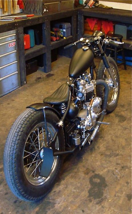 Motorcycle Love: Bobber Inspiration | Triumph | Bobbers and Custom Motorcycles http://autopartstore.pro Bobber Motorcycle Diy, Hardtail Bobber, Custom Triumph, Triumph Chopper, Motorcycle Lifestyle, Moto Triumph, Helmet Tattoo, Custom Motorcycles Bobber, Bobber Style