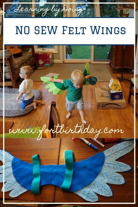 No Sew Dragon Wings, Felt Wings Diy, Pelican Costume Diy, Diy Costume Wings, Easy Bird Costume, How To Make Wings Costume, Pelican Costume, Diy Flying Bird, Diy Bird Wings