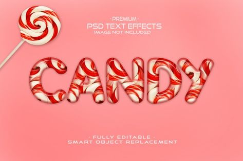 Candy Text, Alphabet Font, Small Business Inspiration, Cartoon Wallpaper Hd, 3d Text, Text Effect, Business Inspiration, Text Style, Text Effects