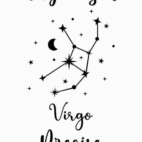 Virgo Logo, Image Cricut, Zodiac Virgo, Virgo Zodiac, Spiral Notebook, Art Boards, Poster Wall Art, Photographic Print, Decorative Throw Pillows