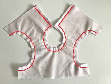 How to Sew a Lined Bodice | The Stitching Scientist How To Sew A Bodice, Patterns For Toys, Handmade Baby Clothes, American Girl Doll Clothes Patterns, Baby Dress Patterns, Free Knitting Patterns, Doll Sewing Patterns, Heirloom Sewing, Sewing Dolls