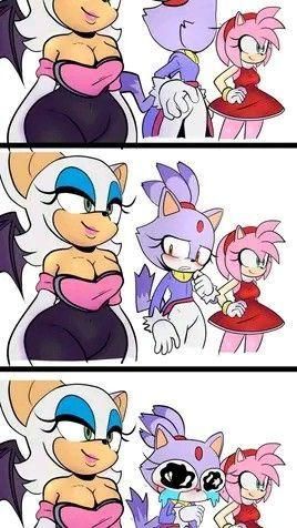 Funny Meme Pics, Meme Pics, Work Funny, Shadow And Amy, Sonic Heroes, Sonic And Amy, Sonic Funny, Sonic Fan Characters, Hedgehog Art