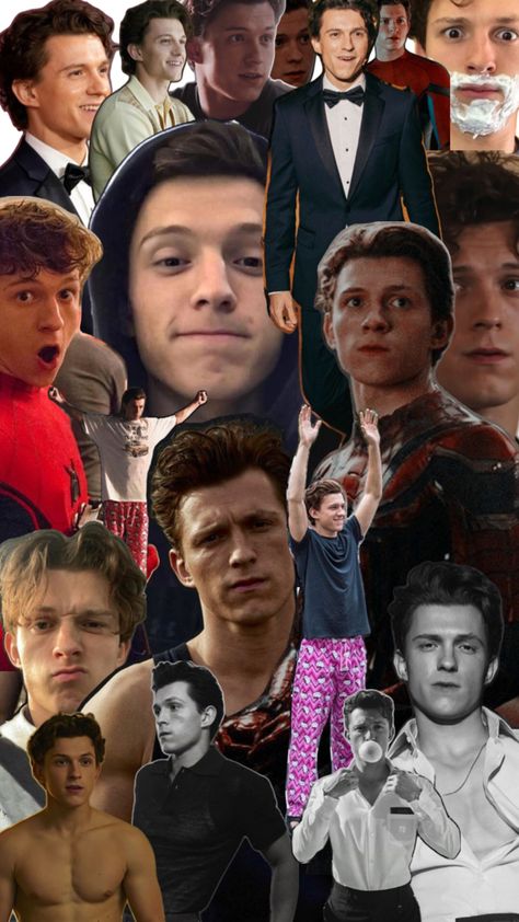 Tom Holland Collage, Captain America Wallpaper, Tom Holland Zendaya, Tom Holland Imagines, Tom Holland Peter Parker, Cool Backgrounds Wallpapers, Tom Holland Spiderman, Cute Lazy Outfits, Timothee Chalamet