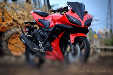 Custom-Made Yamaha R15 V2 GF Edition by Gears & Fillets R15 V2 Modified, R15 Yamaha Modified, Yamaha Modified, R15 V2, R15 Yamaha, Yamaha R15, Triumph Bikes, Picsart Png, Ktm Rc