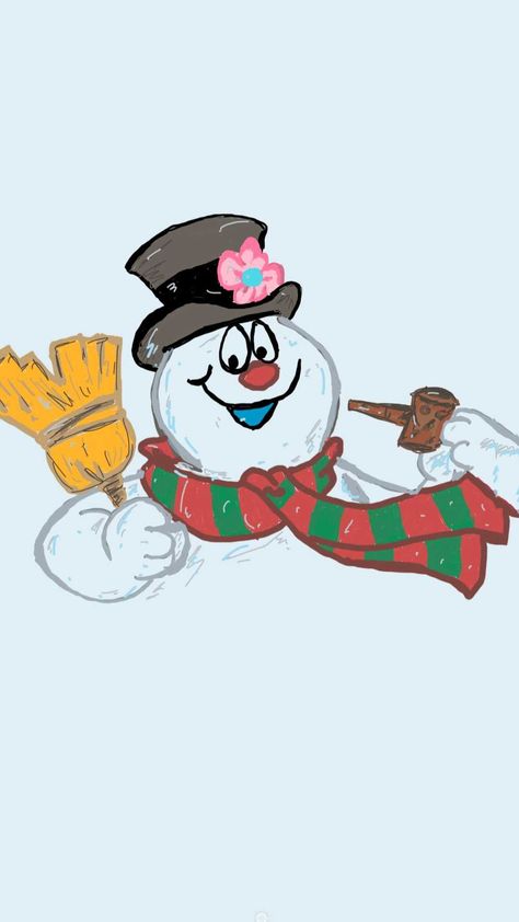 Frosty The Snowman Wallpaper, Frosty The Snowman Movie, The Snowman Movie, Snowman Wallpaper, Crying Gif, Christmas Films, Frosty The Snowman, Animated Christmas, Frosty The Snowmen