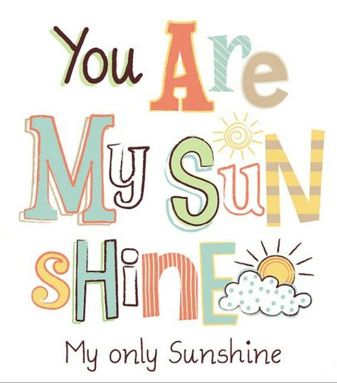 Sunshine Printable, Sunshine Nursery, Silly Quotes, Bathroom Printables, Easy Love Drawings, Girlie Girl, Sun Shine, Favorite Song, Cute Disney Wallpaper