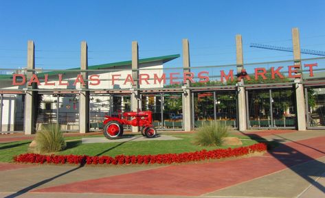 Dallas Farmers Market Texas Themed Gifts, Dallas Farmers Market, Texas Towns, Downtown Dallas, Big Things, Things Happen, Farmer's Market, Amazing Food, Insta Travel