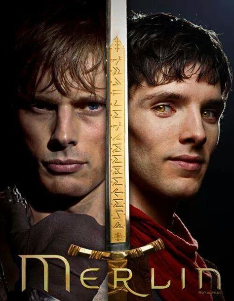 Merlin Excalibur Tattoo, Merlin Bbc Poster, Merlin Bbc Aesthetic, Excalibur Merlin, Merlin Tattoo, Merlin Dragon, Merlin Aesthetic, Erza Et Jellal, Merlin Season 5